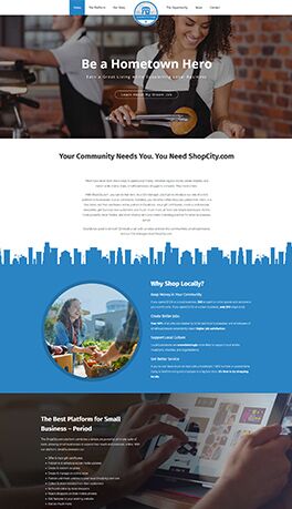 website for Shop City