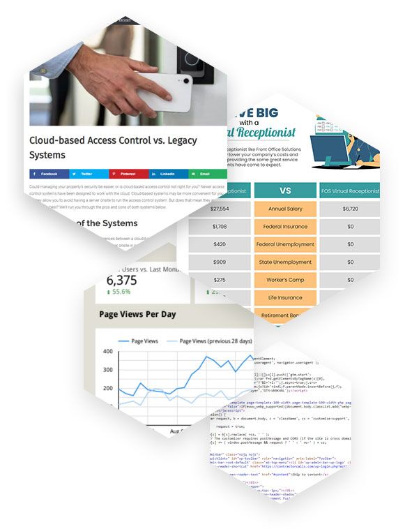 Why contractor calls? We offer a wide variety of flexible services for all your business's online needs.